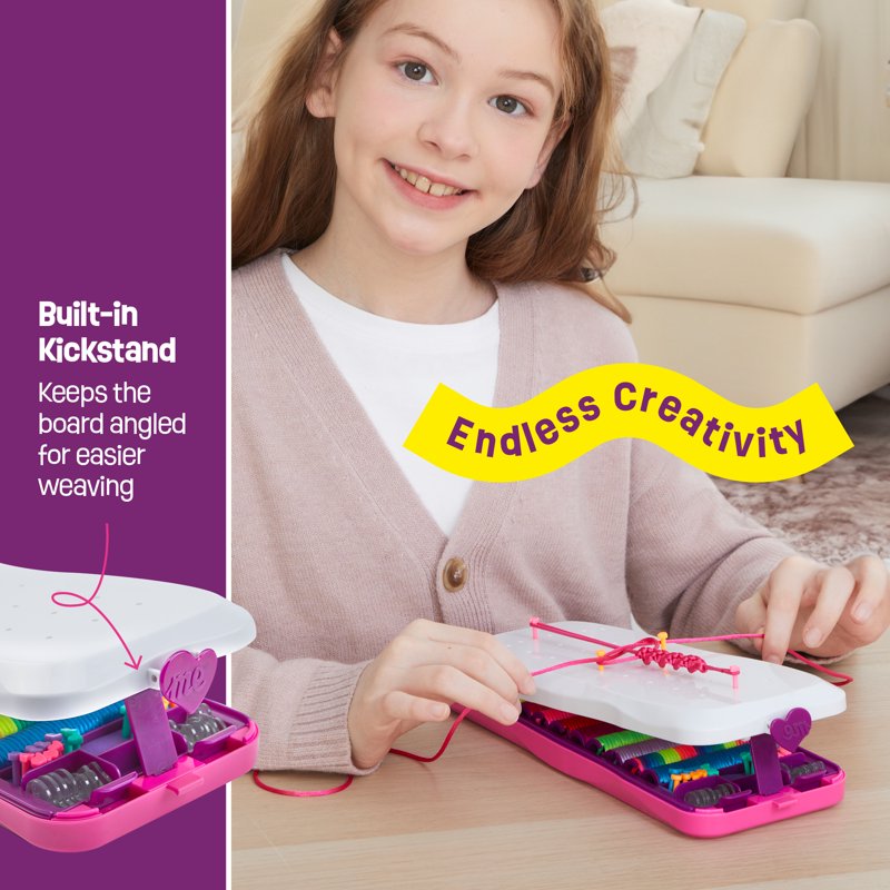 Friendship Bracelet Making Kit for Girls Ages 8-12 - DIY Jewelry Craft Set
