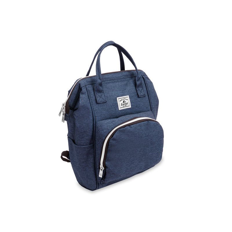Unisex Mini Backpack Handbag for School Work Travel Navy All Ages