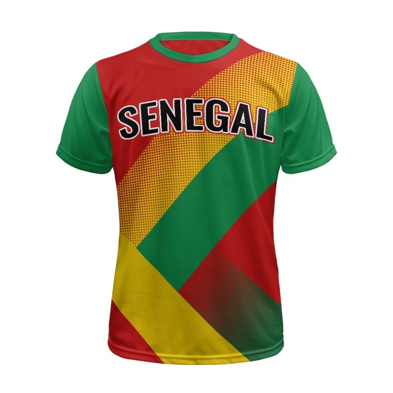 Football Fan Shirts for Men & Teens - Flag & Team Styles, Quick Dry, Summer Athletic Top