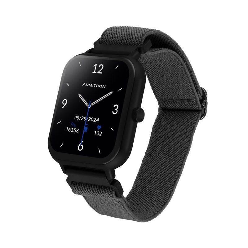 Smartwatch with Voice Assistant & Backlight - 45mm Fitness & Call Tracker