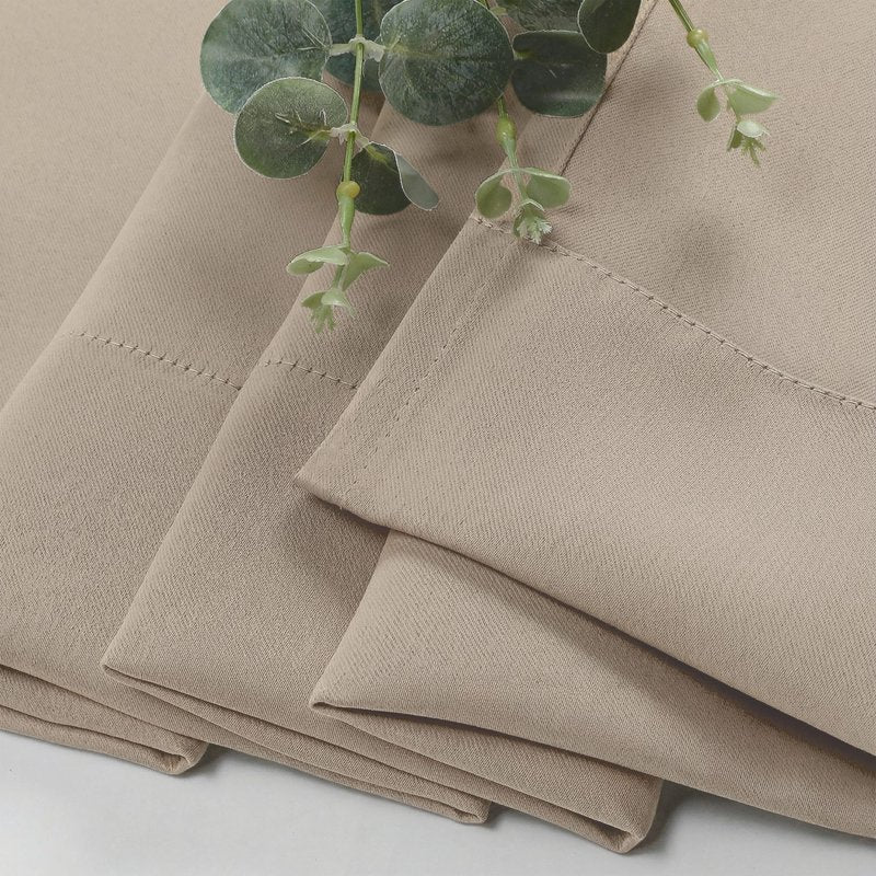 Blackout Curtains 96 Inch Long Room Darkening Window Drapes - Thermal Insulated Panel Pair