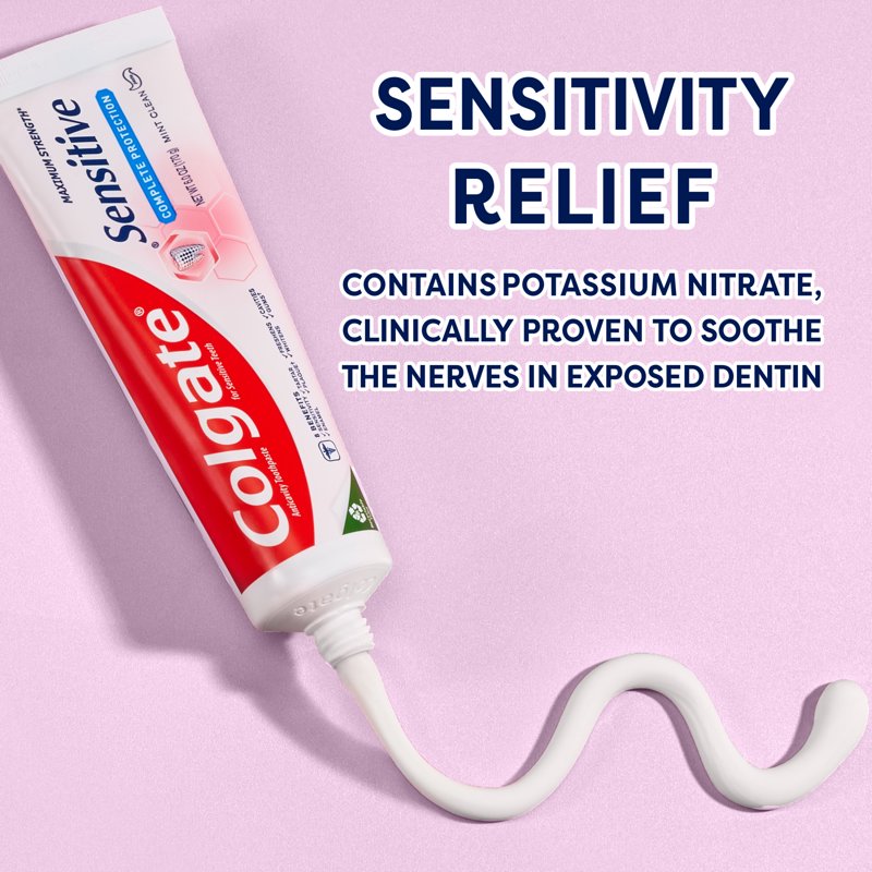 Sensitive Complete Protection Toothpaste - Mint Flavor, 6 oz Tubes, 3 Pack
