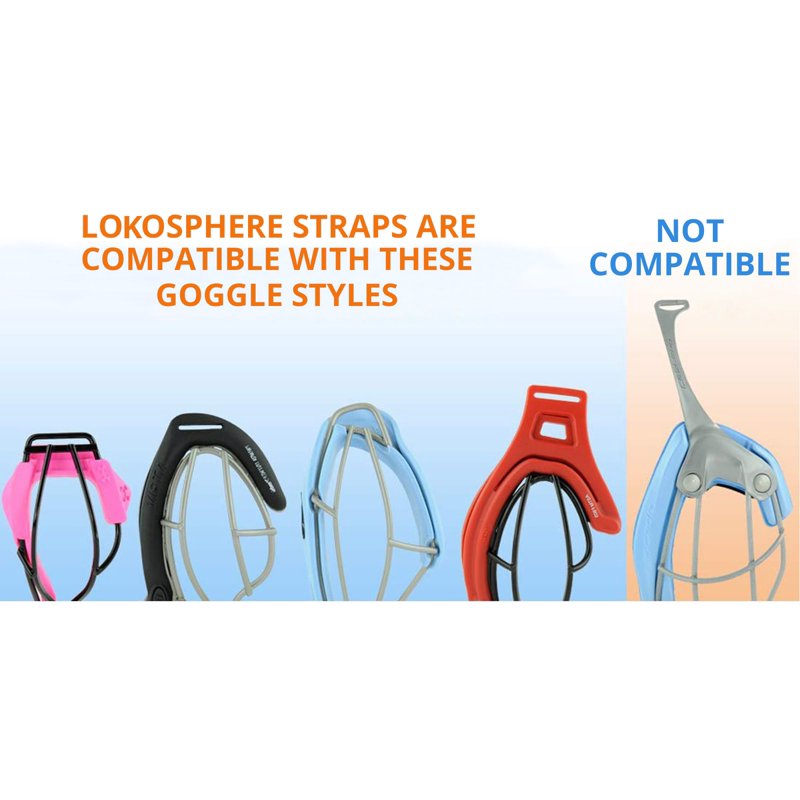 Adjustable Lacrosse Goggle Strap for Girls & Women - Soft Neoprene, One Size