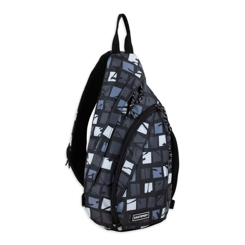 Unisex Sling Backpack with Multiple Compartments - Adjustable Shoulder Strap