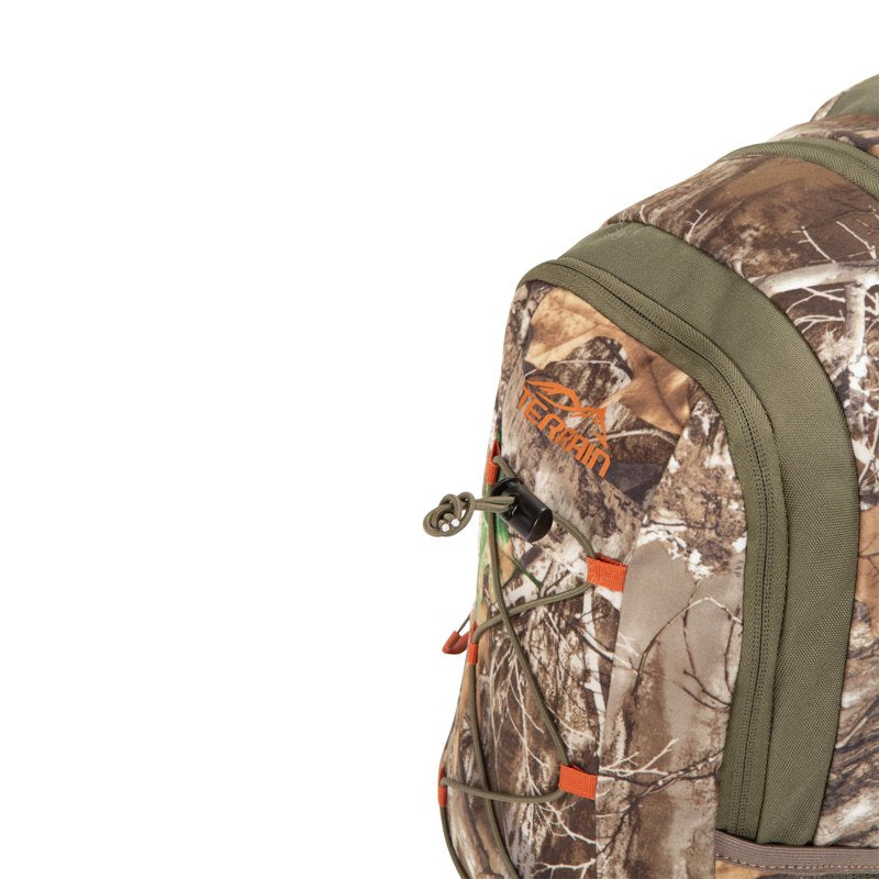 Terrain Cape Daypack 1350 Cu In Realtree Edge Camo Outdoor Hunting Backpack