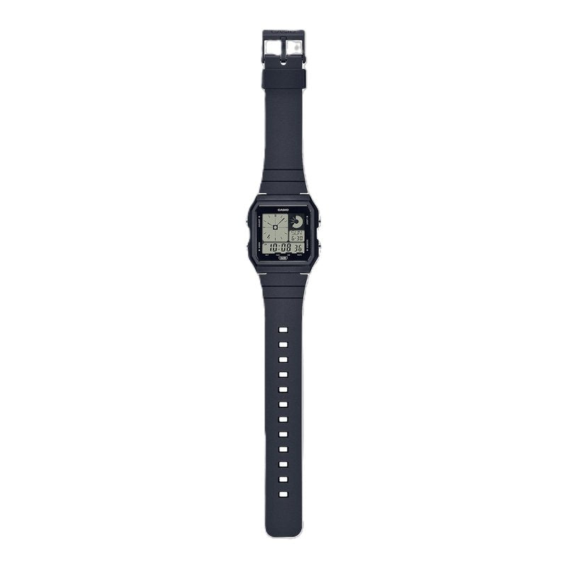 Unisex Digital & Analog Watch with LED Backlight, Stopwatch, Alarm & World Time