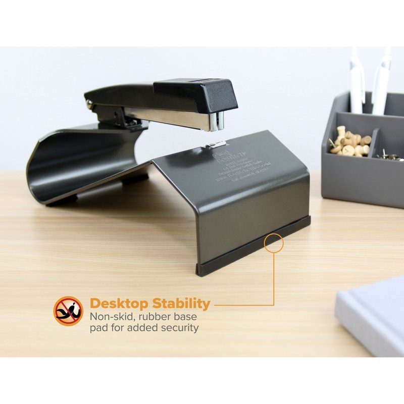 Metal No-Jam Booklet Stapler for Up to 20 Sheets - Centerline Binding