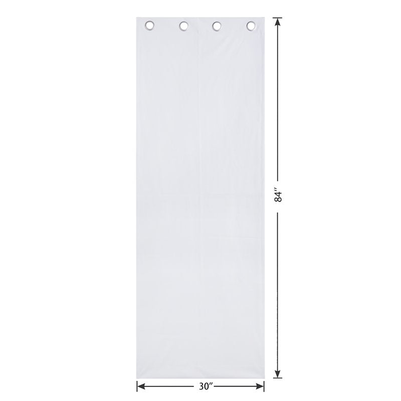 Blackout Grommet Curtain Panel Pair - 30 inch Width, Room Darkening