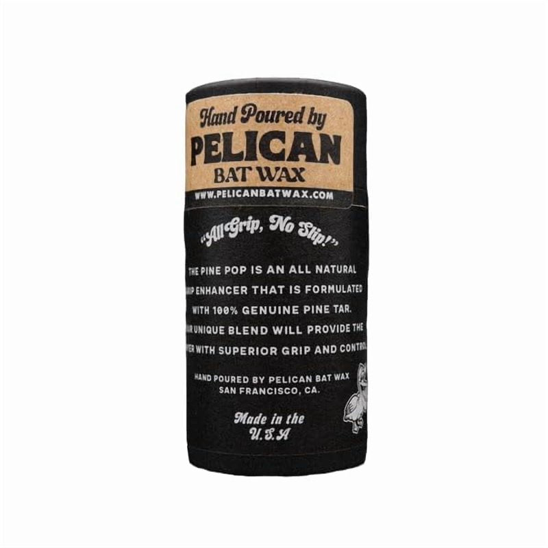 Pine Tar Baseball Bat Wax Stick XL - Natural Grip Enhancer for Softball & Baseball