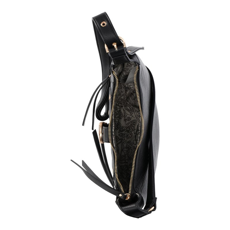 Crossbody Bag for Women - Faux Leather, Western-Inspired, Adjustable Strap