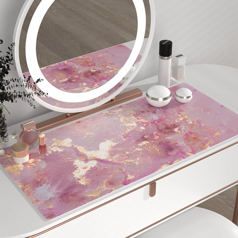 Large Mouse Pad Desk Mat for Gaming and Office - Waterproof Non-Slip Surface, 31.5x15.7 inches