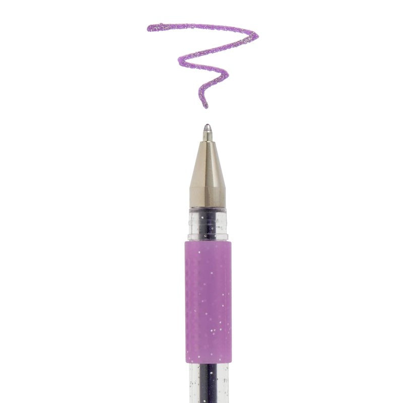 Gel Pens Set with Stand - Vibrant, Metallic, Neon, Glitter & Pastel Colors - Artist's Loft