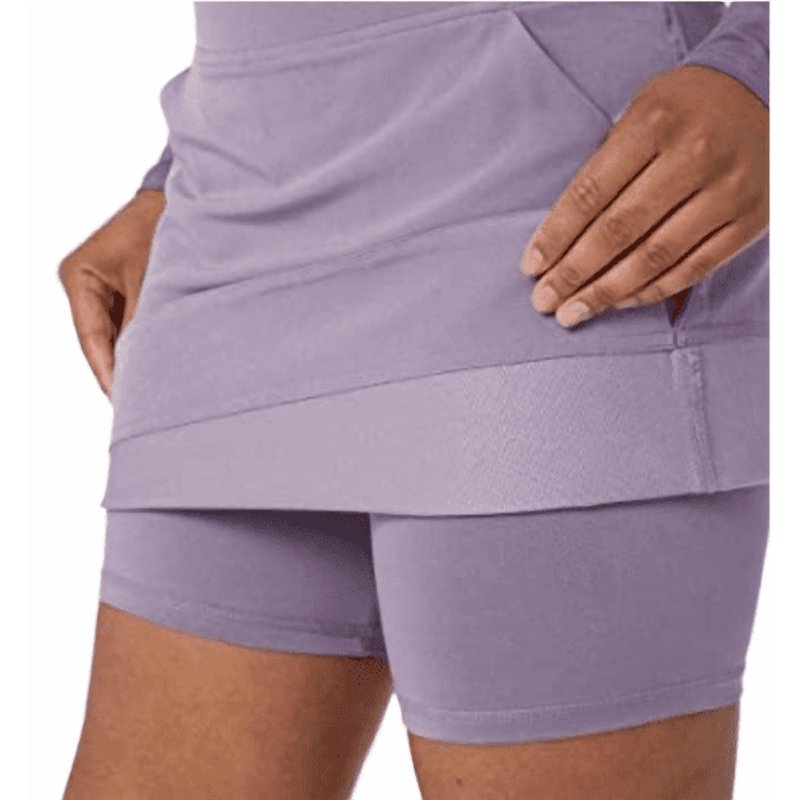 Women's Active Pull-On Skort - Casual Athletic Wear, Cascadia Violet, XX-Large
