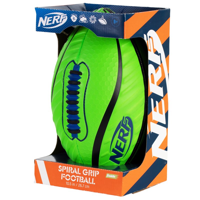 Junior Football with Spiral Grip and Spacelace for Kids and Youth