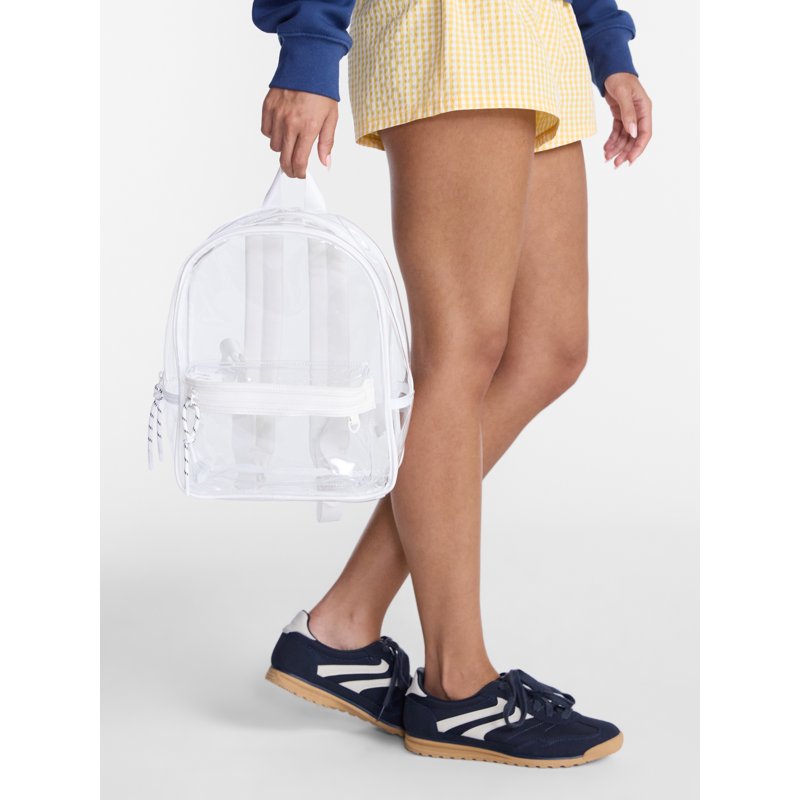 Clear Mini Backpack for Women - Game Day Stadium Bag