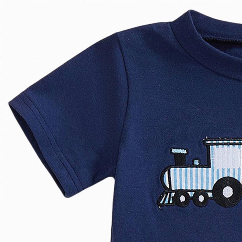 Toddler Boy Clothes Set - Summer T-Shirt & Shorts for 2-4 Years
