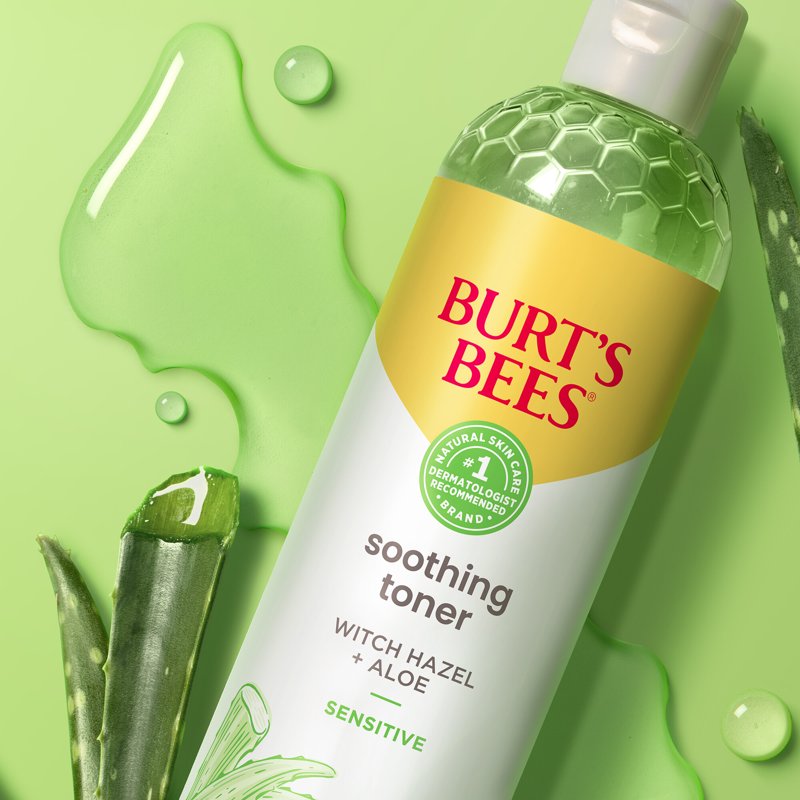 Soothing Facial Toner with Witch Hazel & Aloe for Sensitive Skin - 12 fl oz