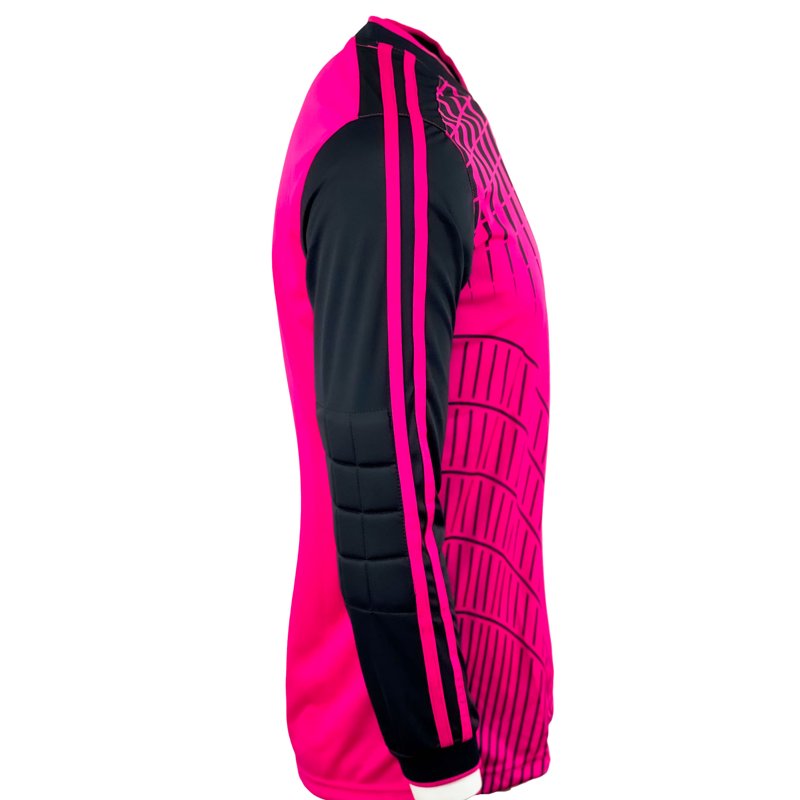Just 4 Kicks Rain Youth Goalkeeper Jersey - S Pink, Elbow Pads, 100% Polyester