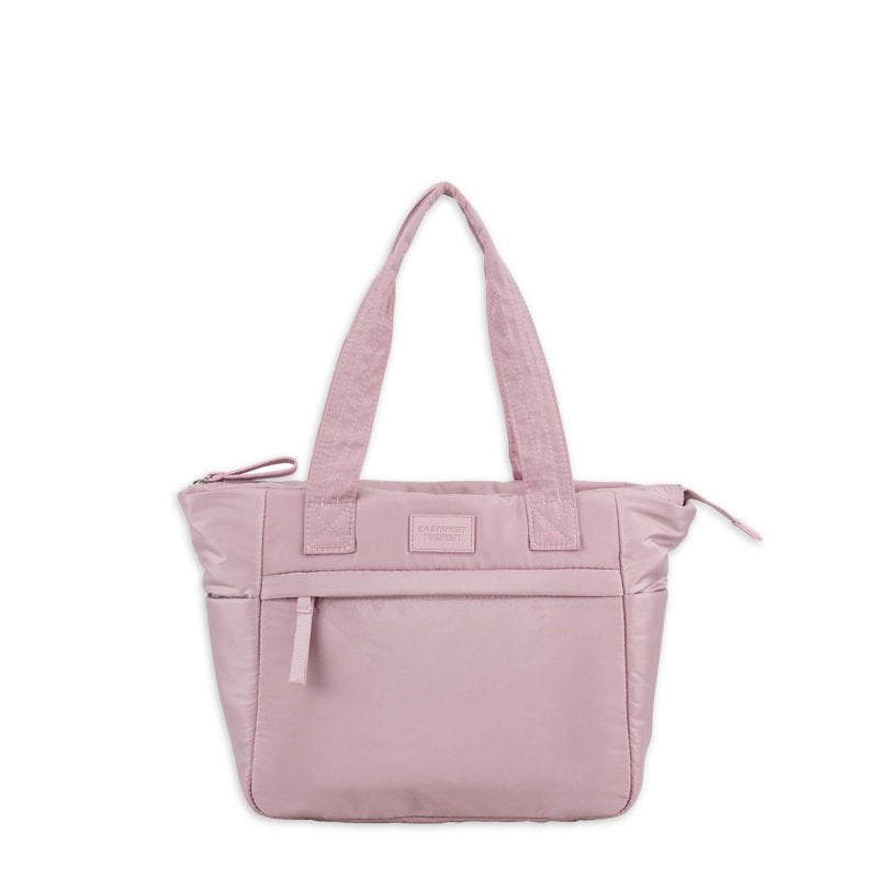 Mini Soft Puffy Tote Bag - Lightweight Travel Organizer with Multiple Pockets