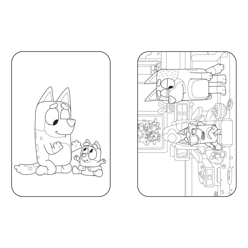 Bluey Coloring Book for Kids - 128 Pages of Favorite Adventures