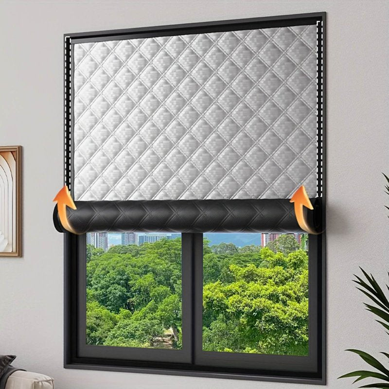 Soundproof Insulated Window Curtains for Noise Reduction & Energy Saving