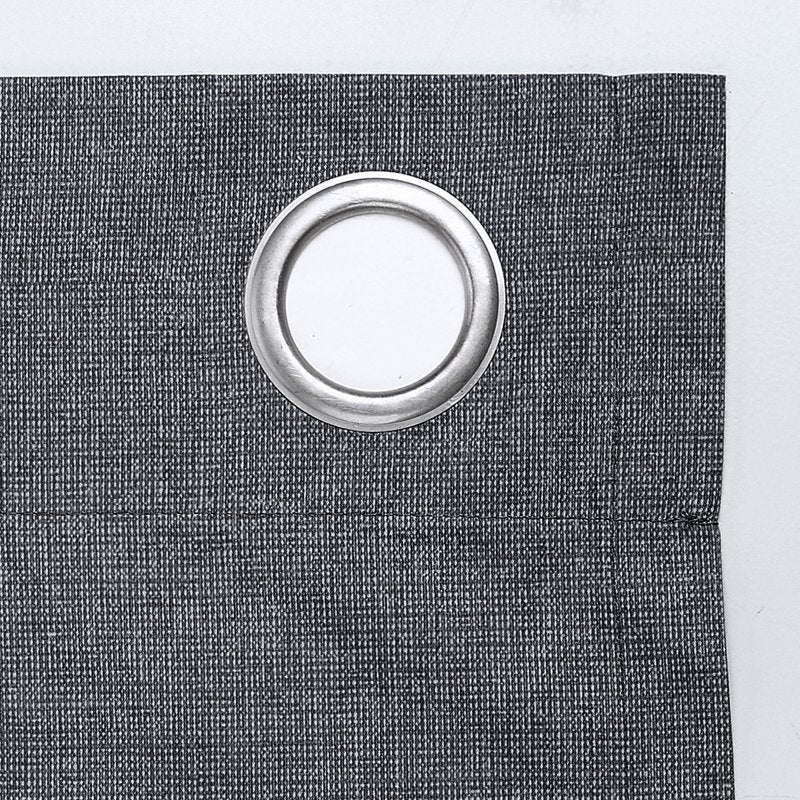 Blackout Thermal Insulated Grommet Curtain Panel - Light Blocking, Noise Reduction, Energy Saving
