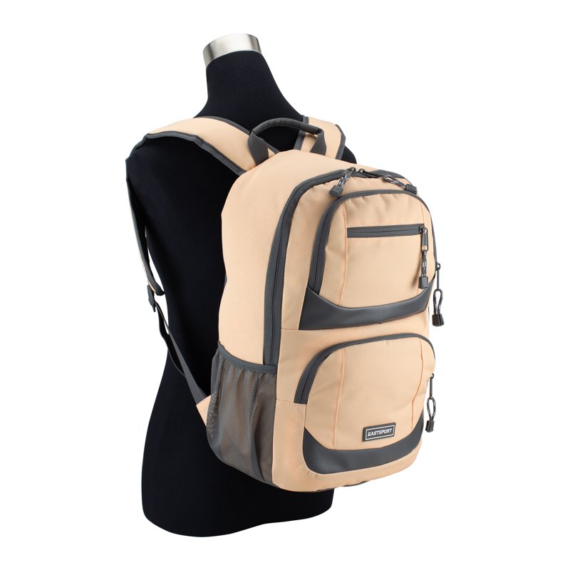 Unisex Commuter Tech Backpack - Multiple Colors, Padded Laptop Sleeve, Water-Resistant Bottom