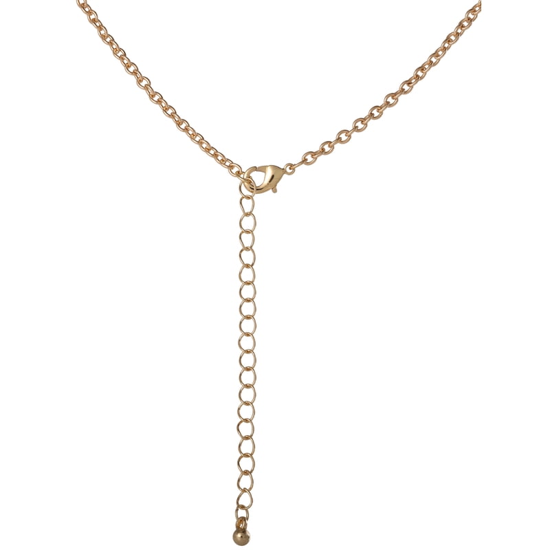 Multi-Color Stone Necklace for Women - 18-Inch with 3-Inch Extender