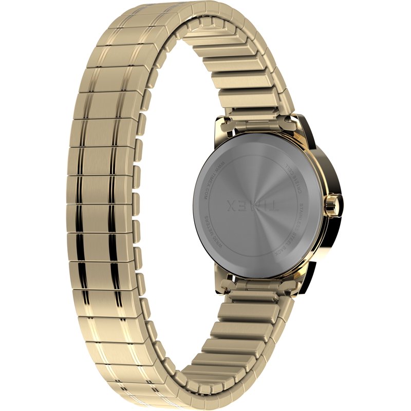 Women's Easy Reader Gold Tone Watch with Stainless Steel Expansion Band
