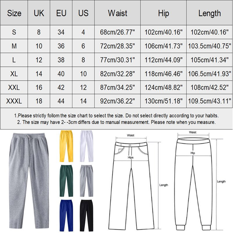 Women's Classic High Waist Straight Leg Joggers - Lightweight & Soft Pants