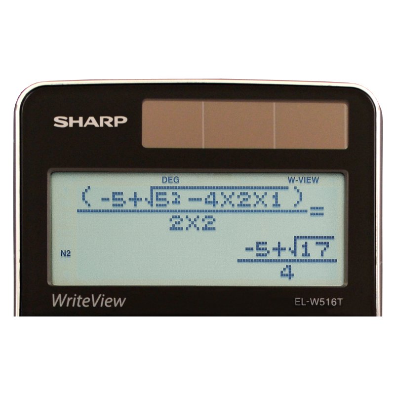 Scientific Calculator with Hard Case - 640 Functions, WriteView Display