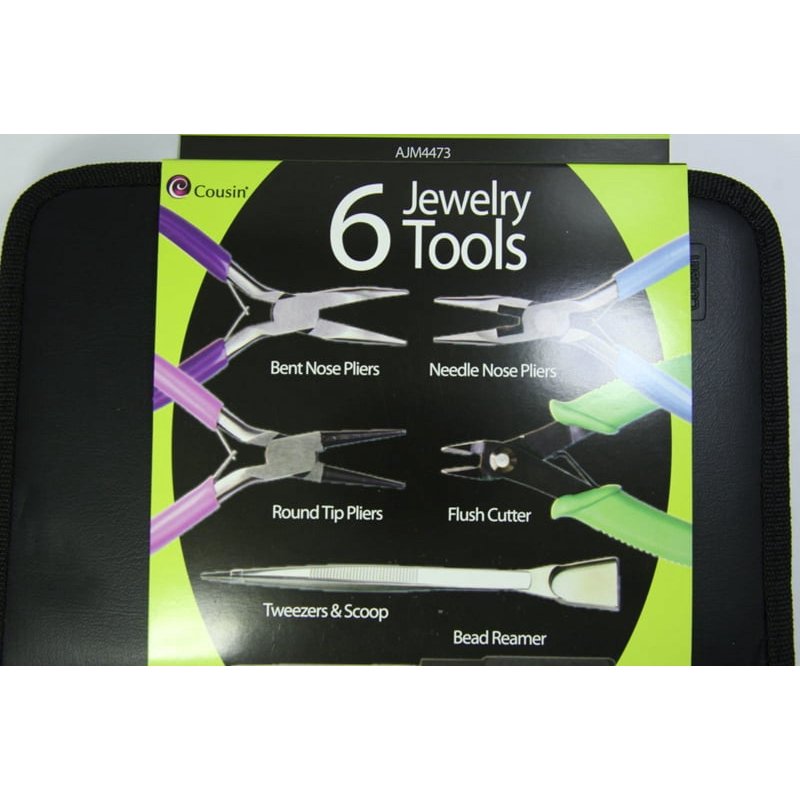 Jewelry Making Tool Set with Storage Case - Pliers & Cutters for Crafts