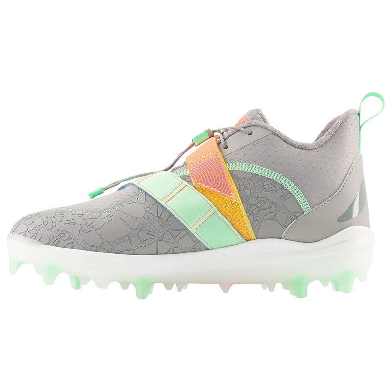 Unisex FuelCell Lindor V2 Comp Molded Baseball Cleats - Grey Multi