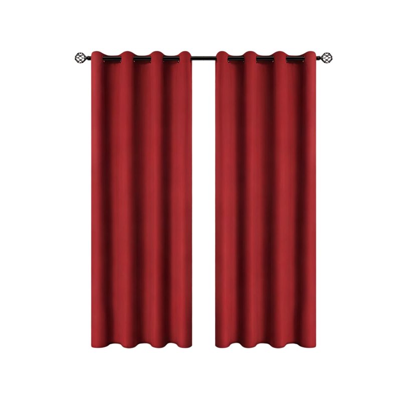 Blackout Curtains 79 Inch Thermal Insulation Window Panel for Bedroom Living Room