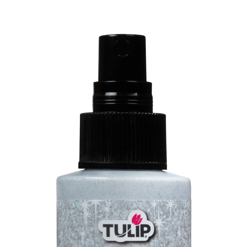 Fabric Spray Paint with Glitter - Permanent Glitter Paint for Clothes, Shoes & DIY Crafts