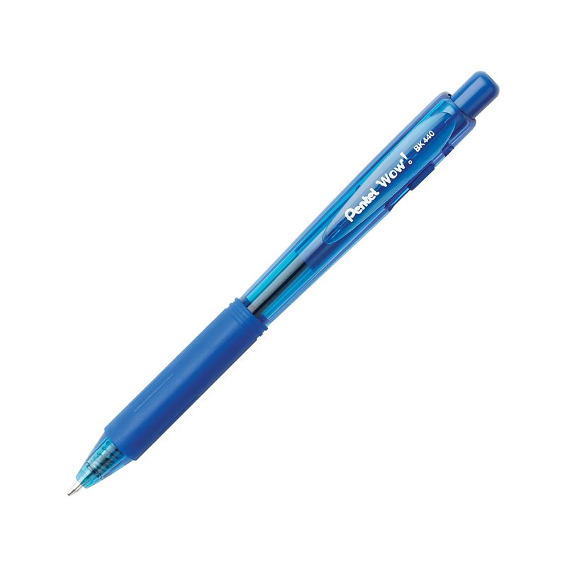 Retractable Ballpoint Pens Medium Point Blue Ink 18-Pack - Ergonomic & Reliable