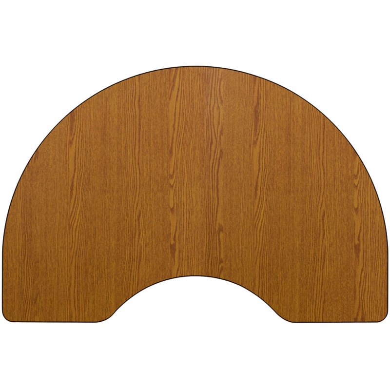 Adjustable Kidney Activity Table for Preschool & Childcare Centers - 48x72 Inch Laminate Top
