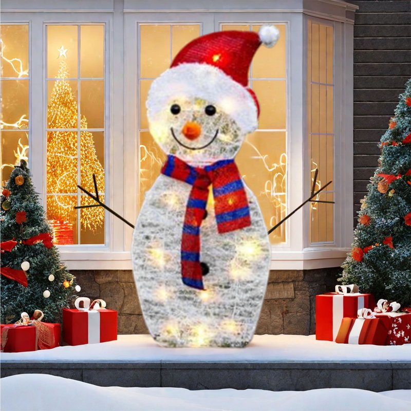 Twinkling Olive Light Garland - Battery Operated LED Indoor Outdoor Decor