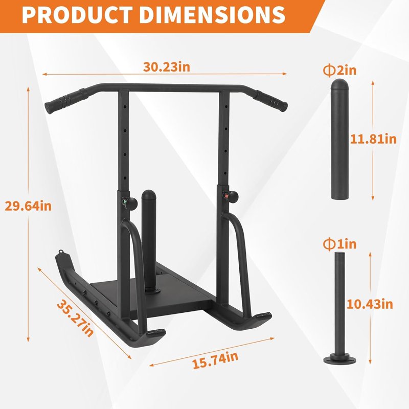 Adjustable Height Weight Sled for Strength & Speed Training –