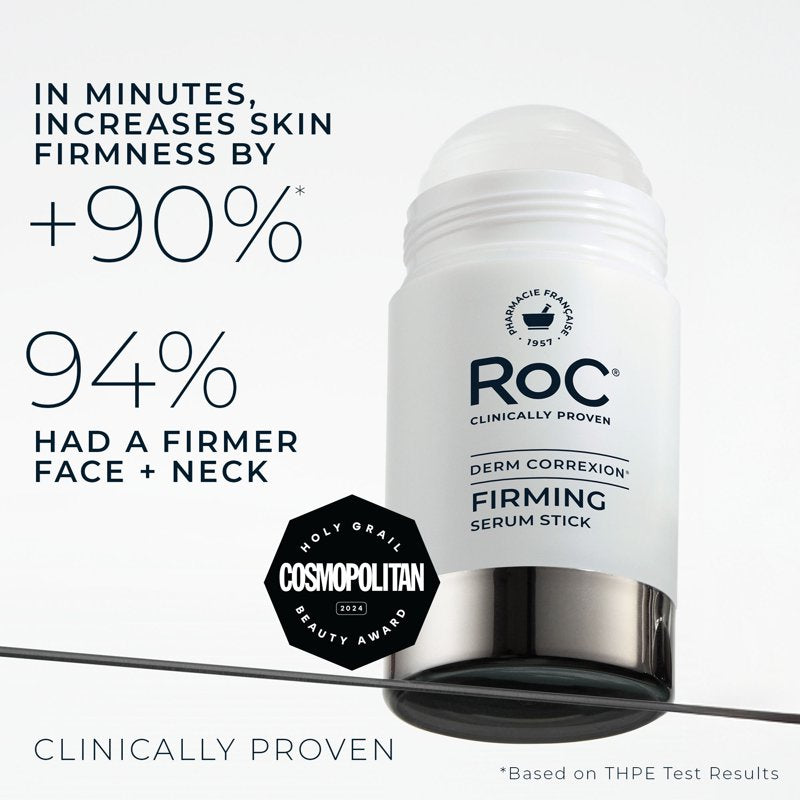 Firming Retinol Serum Stick for Face & Neck - Anti-Aging, Tightening, Fragrance-Free 1 oz