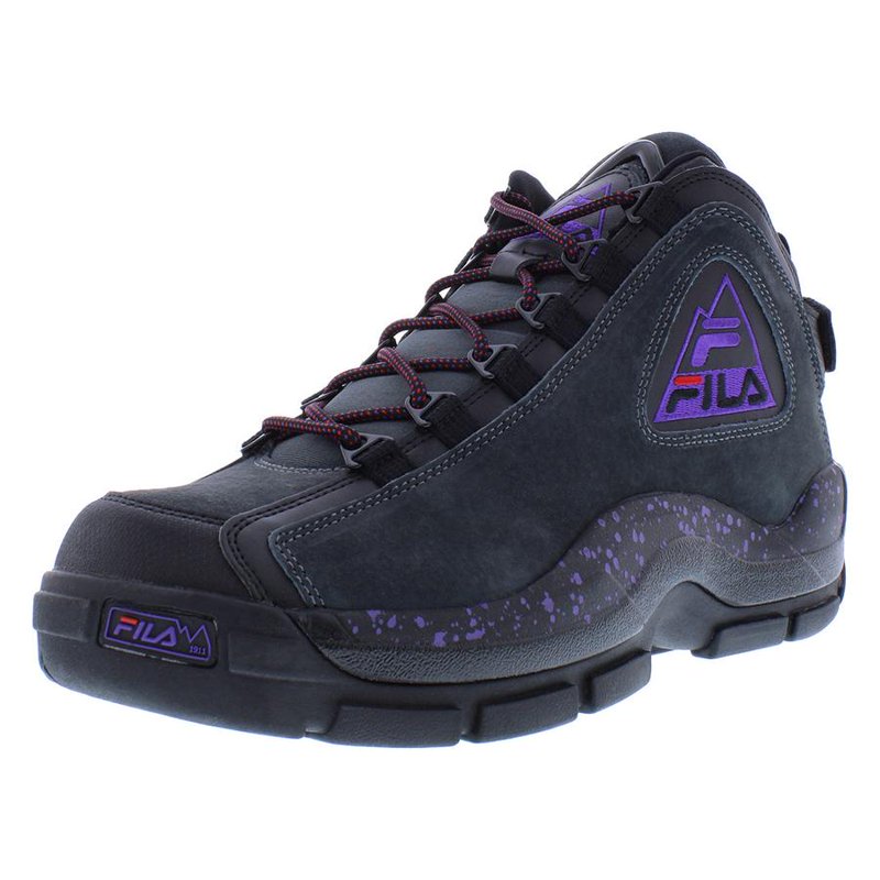 Men's Outdoor Sports Shoes - Black and Purple, Multiple Sizes