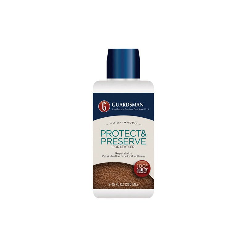 Leather Protect & Preserve Spray - 8.45 oz Leather Care for Furniture & Car Interiors