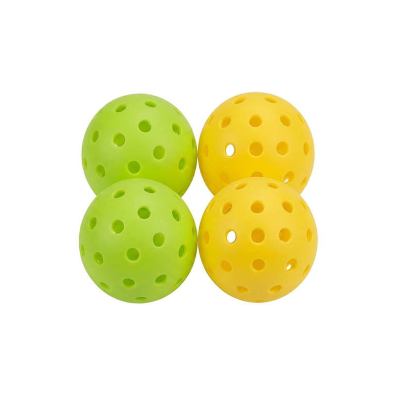 Carbon Fiber Pickleball Set - 2 Paddles + 4 Balls, Desert Sunset Design