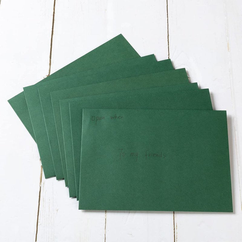 50 Pack A7 Self Seal Envelopes for Wedding Party Greeting Cards Photos
