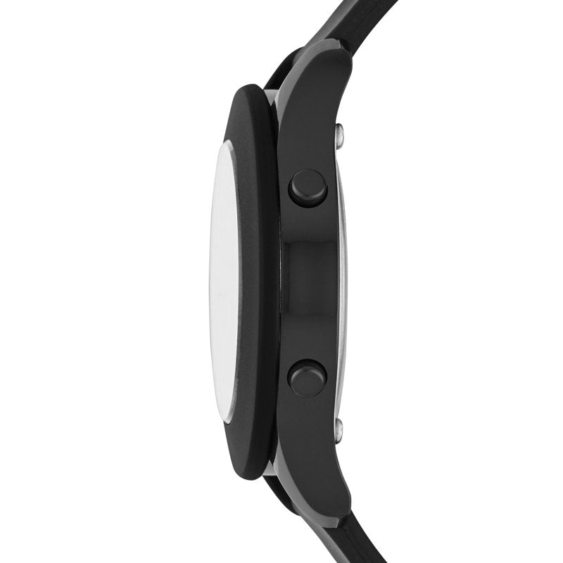 Skechers Rosencrans Digital Watch - Black Silicone Strap, Digital Display