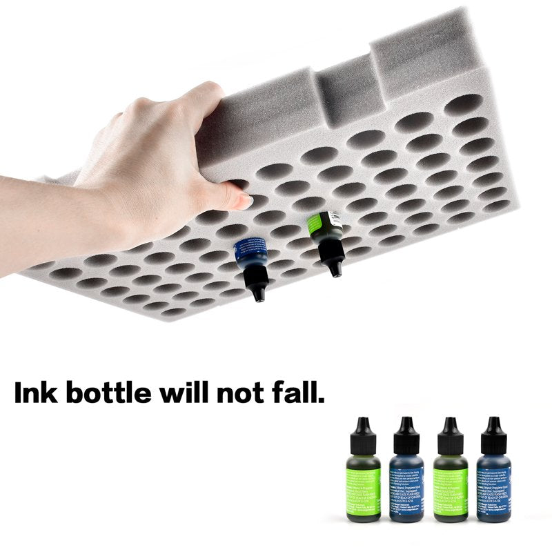 Alcohol Ink Storage Organizer Case Holds 77 Bottles for Art & Craft Supplies