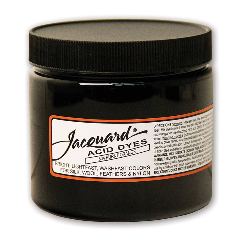 Fabric Dye - Acid Dye for Silk, Wool, and Protein Fibers, 8 oz
