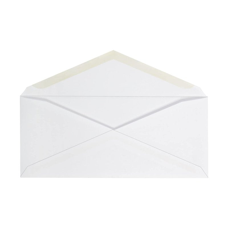 All-Purpose Office Envelopes #9 - White, Box of 500, 3 7/8 x 8 7/8 inches