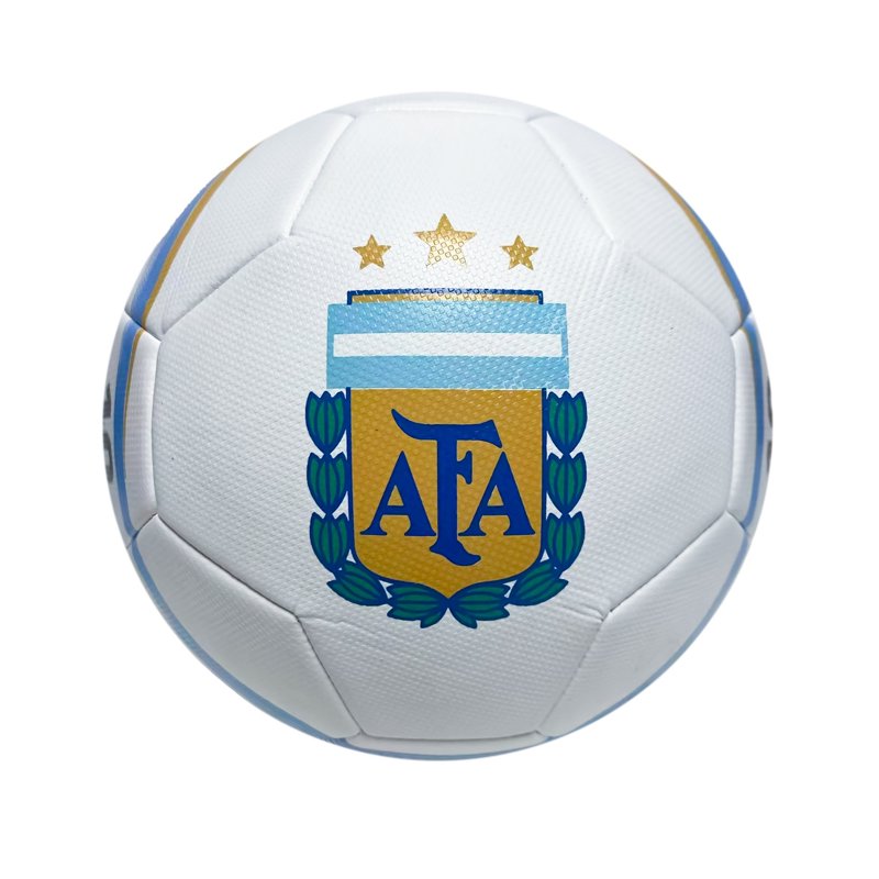 Argentina National Team Official Soccer Ball Size 2 - Player 10 White (Variation 2, White 189)
