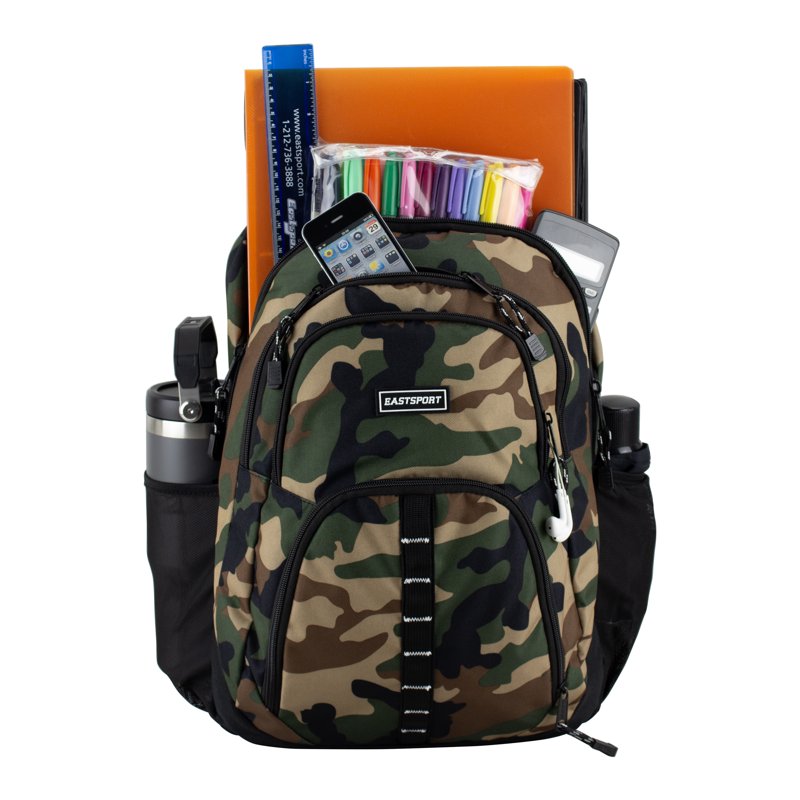 Unisex Rally Sport 3.0 Backpack with Multiple Compartments and Water-Resistant Bottom